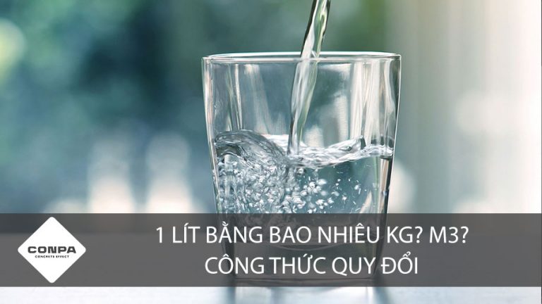 1M3 bằng bao nhiêu kg