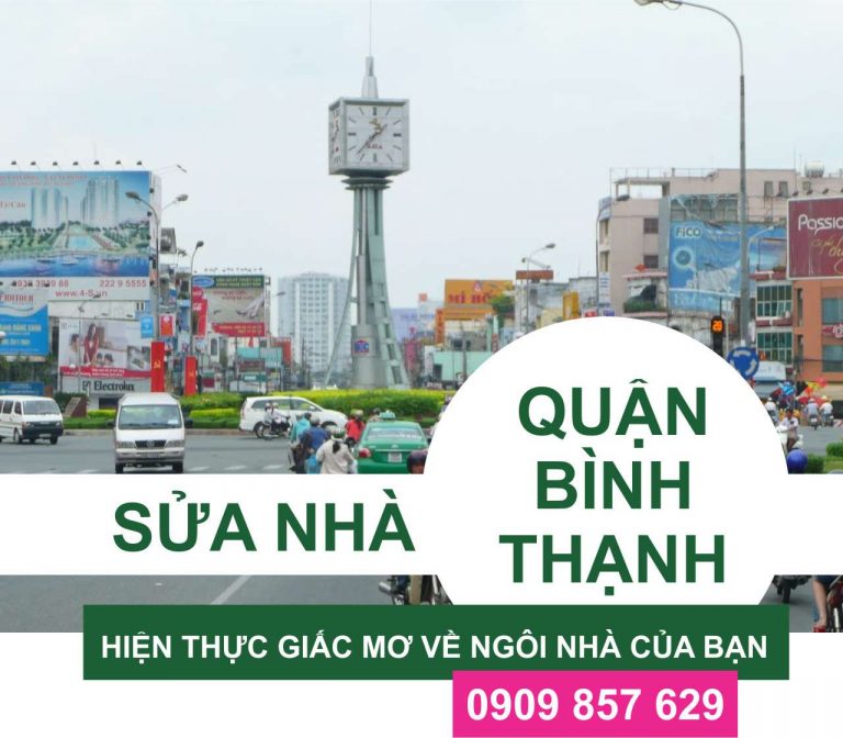 Sửa nhà quận bình thạnh